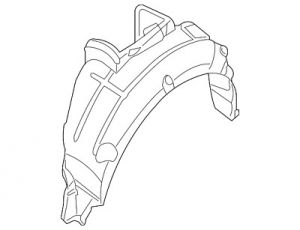 بطانة رفرف خلفي يسار