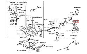 دعامة مدخل الوقود
