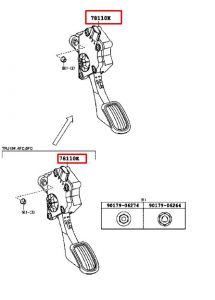 حساس دواسة البنزين