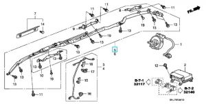 ايرباق سقف جانبي يمين