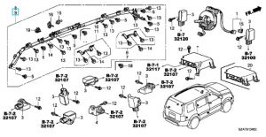 ايرباق سقف جانبي يسار