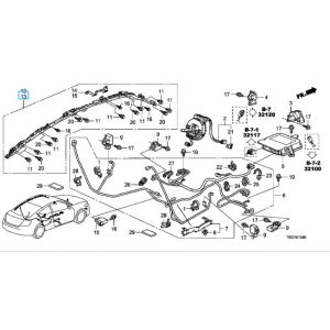 ايرباق سقف جانبي يسار