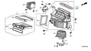 مروحة مكيف داخلية