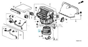 مروحة مكيف داخلية