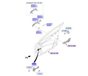 رداد باب أمامي يسار