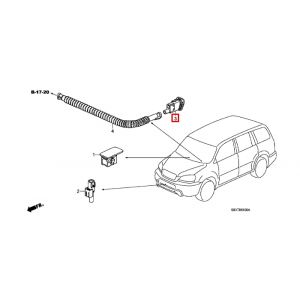 حساس درجة حرارة المركبة الداخلية