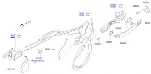 مقبض باب داخلي