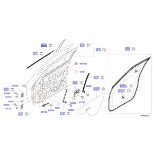 شريط ديكور باب أسود