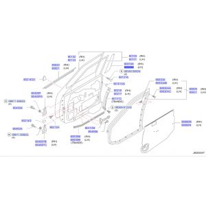 شريط ديكور باب أسود