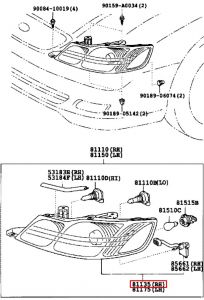 نور أمامي يمين