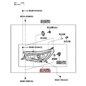 نور أمامي يسار