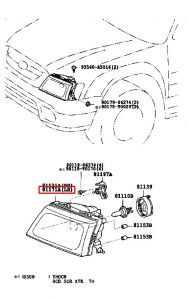 نور أمامي يسار