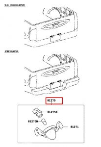 لمبة لوحة تسجيل المركبة