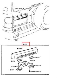 لمبة لوحة تسجيل المركبة