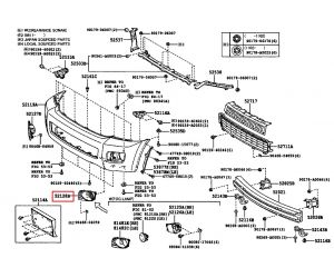 غطاء فتحة الكشاف يسار