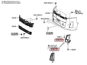 غطاء كشاف يسار