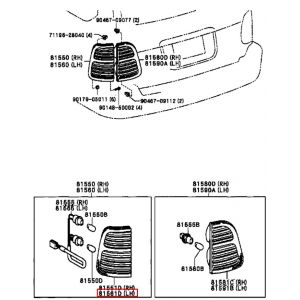 اسطب خلفي يسار
