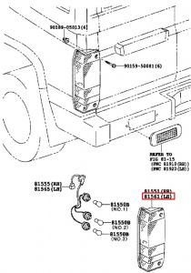اسطب خلفي يسار