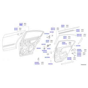 باب خلفي يسار