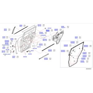 شريط ستيكر ديكور باب خلفي
