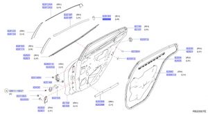شريط ستيكر ديكور باب خلفي