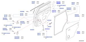 شريط ستيكر ديكور باب خلفي