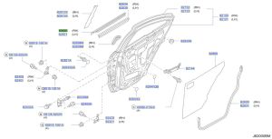ديكور باب خارجي