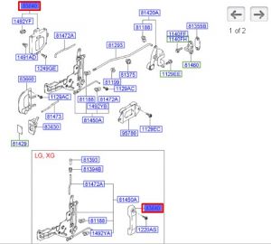 مقبض باب داخلي