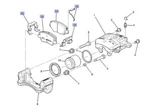 فحمات فرامل أمامية