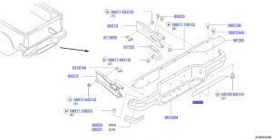 ديكور بلاستيك صدام خلفي