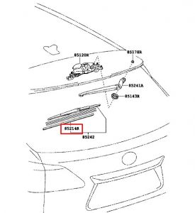 جلدة مساحة زجاج