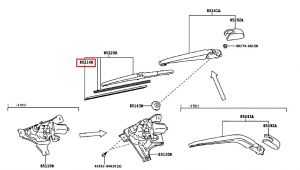 جلدة مساحة زجاج