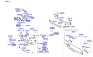 قطعة شبك رديتر رقم 2 يسار