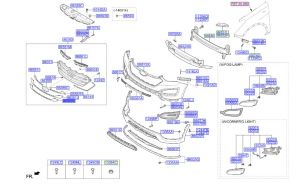 قطعه شبك رديتر رقم 4 بلون البودي