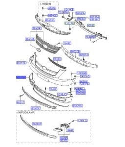 جلدة صدام أمامي