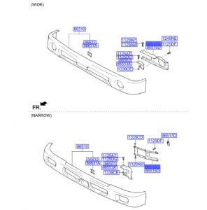 جسر صدام أمامي يسار