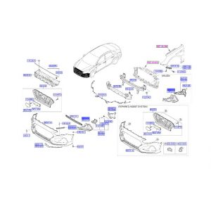 غطاء فتحة كشاف الضباب