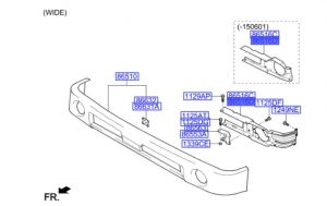 جسر صدام أمامي يمين