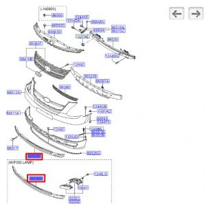 ديكور شبك فتحة كشاف أمامي