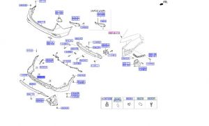 جلدة صدام خلفي سفلية