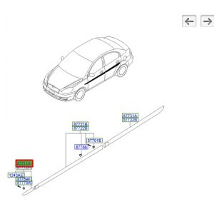 جلدة ديكور رفرف