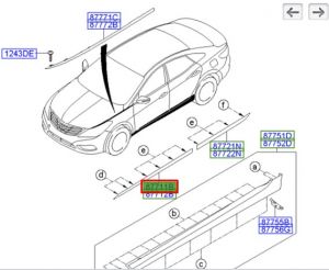 شريط ديكور باب أمامي خارجي