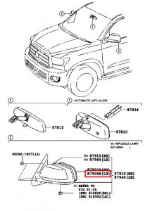 مراية جانبية يسار