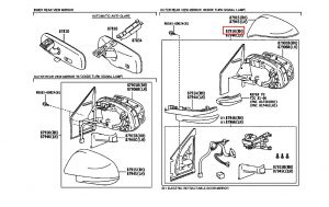 مراية جانبية يمين