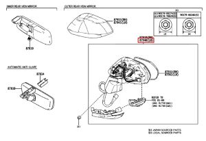 مراية جانبية يسار