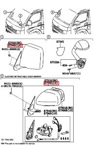 مراية جانبية يسار