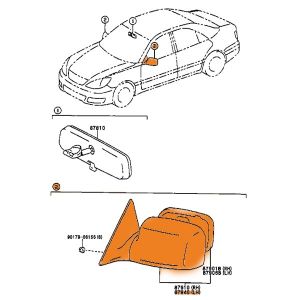 مراية جانبية يسار