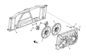 موتور مروحة التبريد