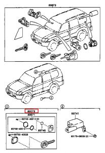 مفتاح مع الريموت