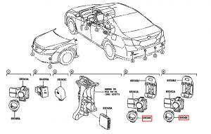 مثبت حساس ركن الصدام الأمامي